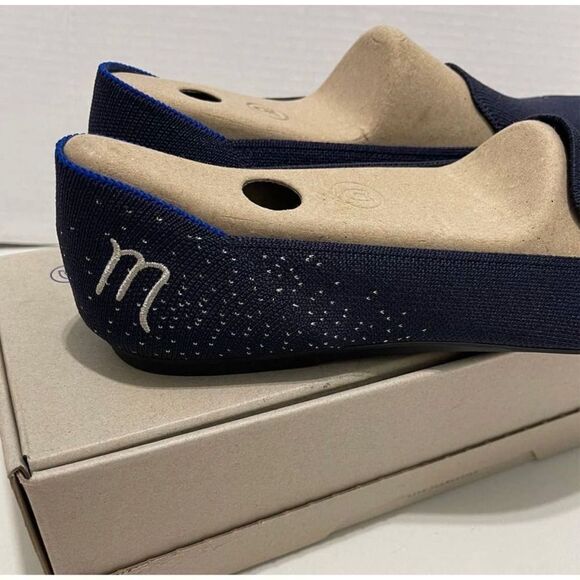 Rothy's Zodiac‎ Scorpio Loafers Retired Slip On Washable Flat Navy Blue Size 12 - Picture 5 of 15